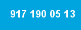 917 190 05 13 917 190 05 13